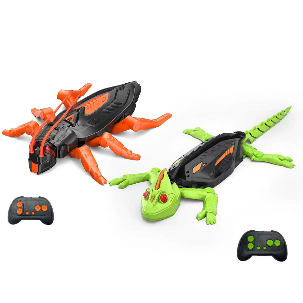 LOVILDS Wall Crawler Gecko – Indoor LED RC Fun